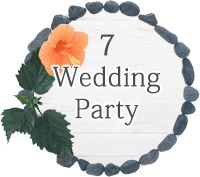 7. wedding party