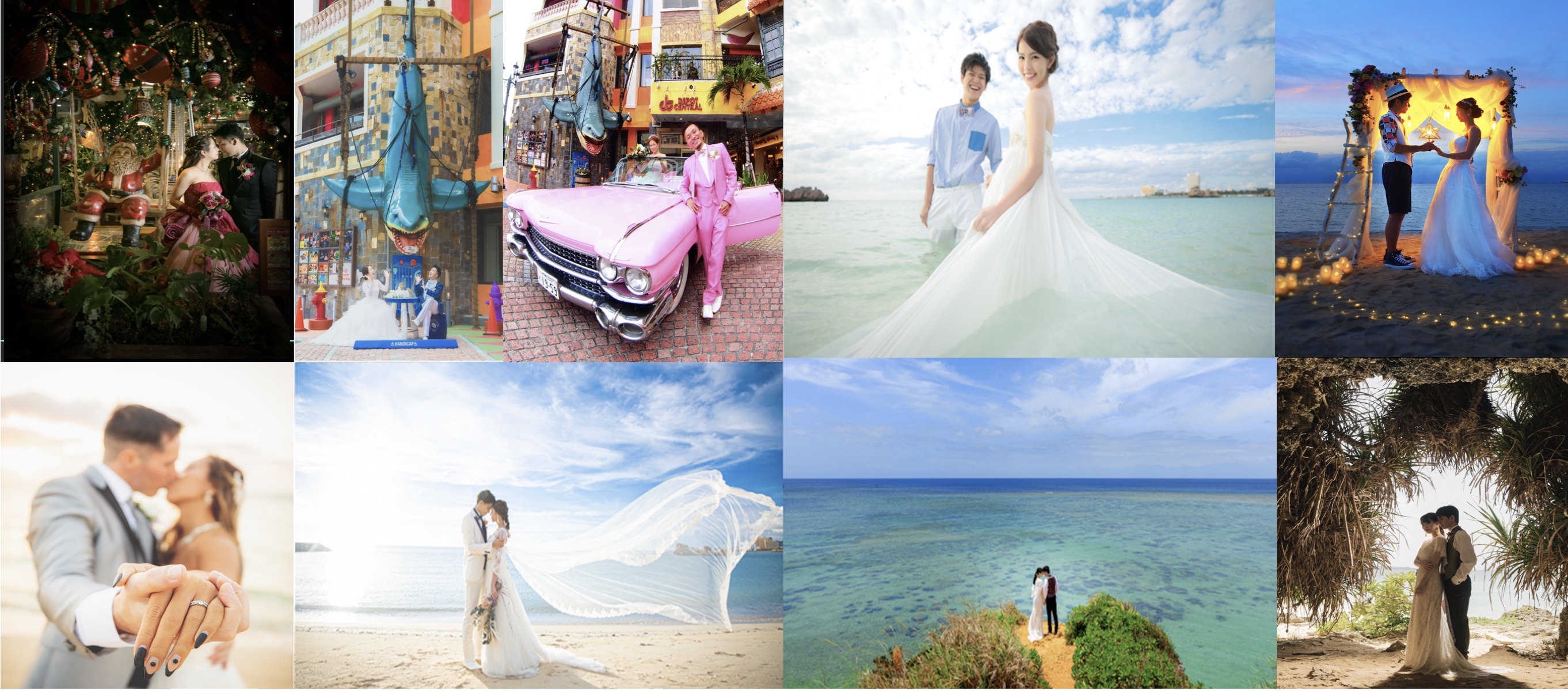 In Okinawa! Photo wedding/popular spots [Chatan & central main island]