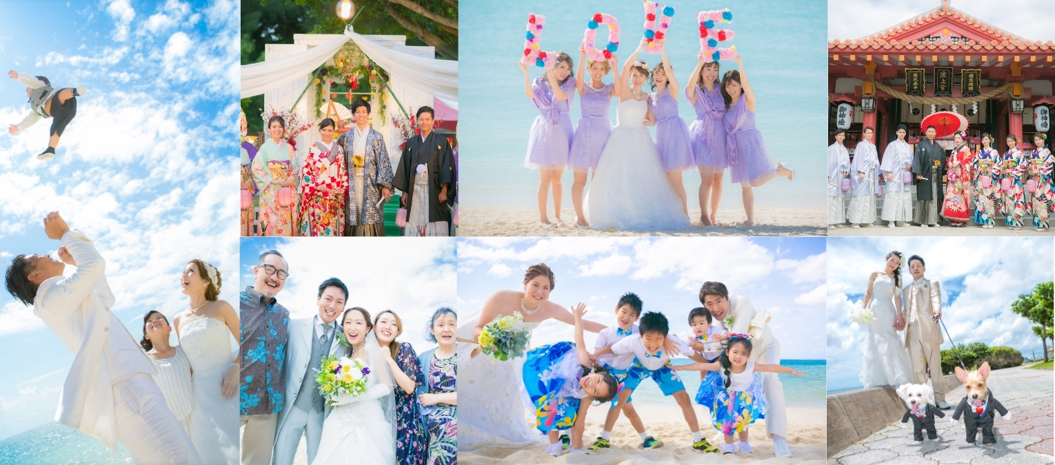 In Okinawa! Photo wedding [With KIDS/FAMILY/FREINDS]